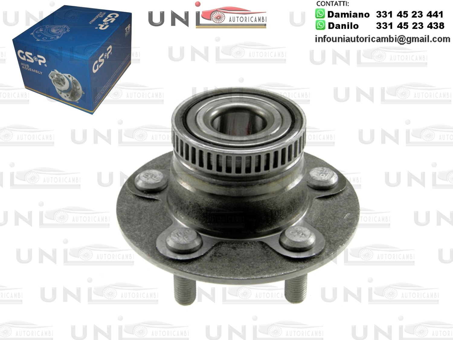 Mozzo Ruota Posteriore GSP Chrysler Neon II​ da 1999 a 2006