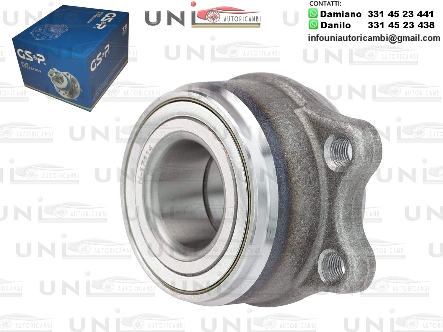 Mozzo Ruota Posteriore GSP Subaru Legacy III / Station Wagon (BE, BH)​ da 1998 a 2003