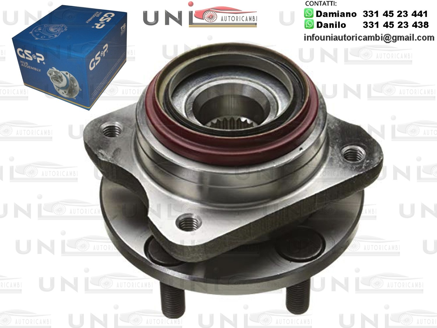 ​Mozzo Ruota Anteriore GSP Chrysler Voyager II (ES)​ da 1990 - 1995