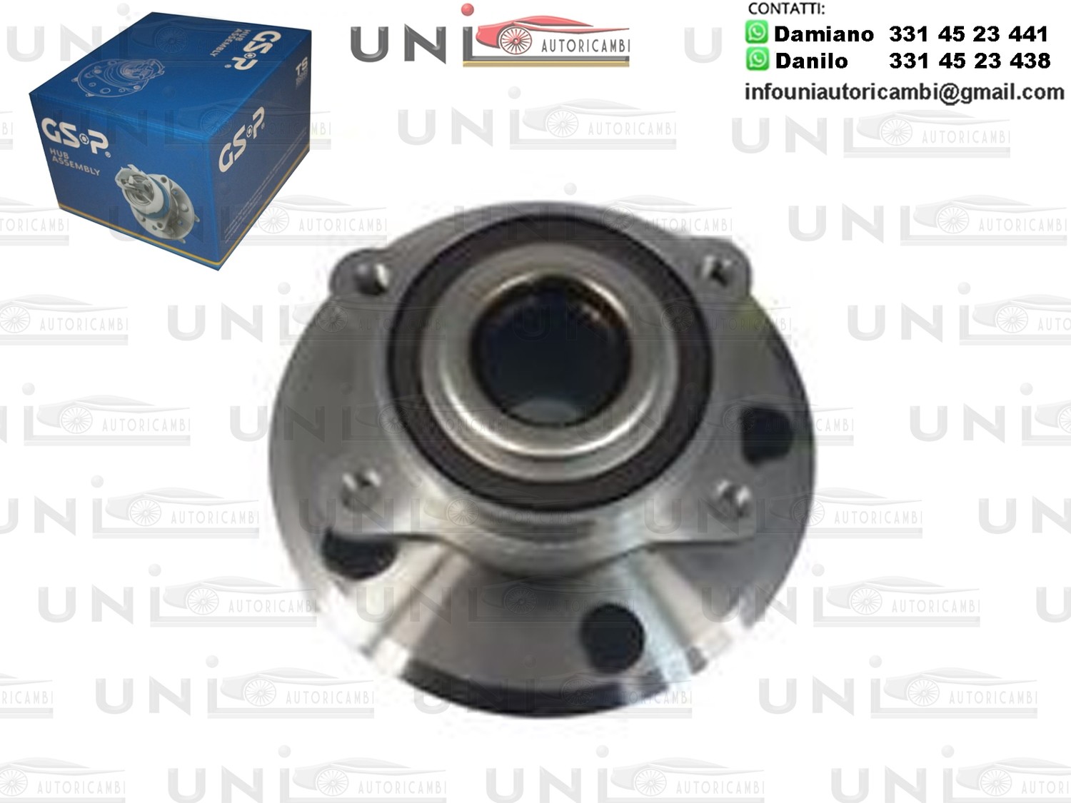 ​Mozzo Ruota Anteriore GSP Dodge Journey da 2008 a -