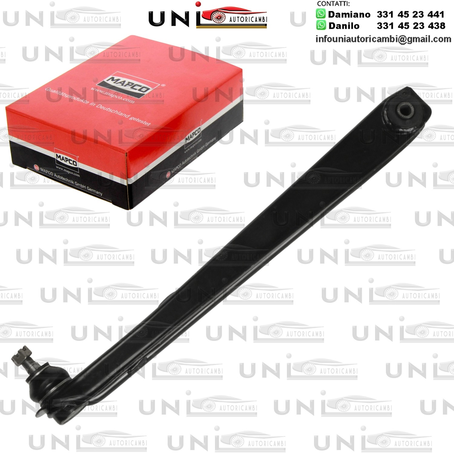 Braccio oscillante anteriore bilaterale Rinforzato SUZUKI CARRY