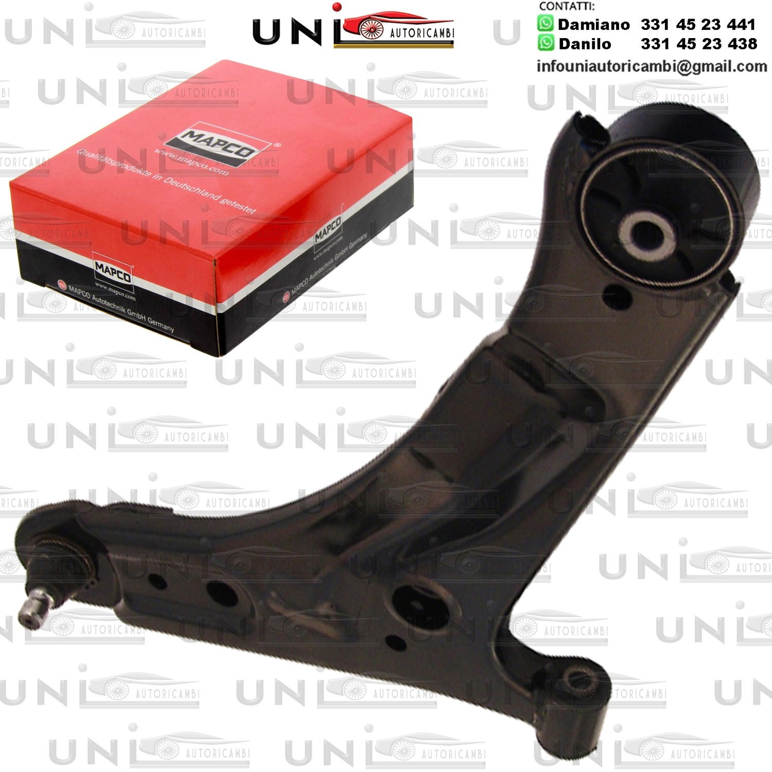 Braccio oscillante anteriore Destro Rinforzato KIA PICANTO / PICANTO