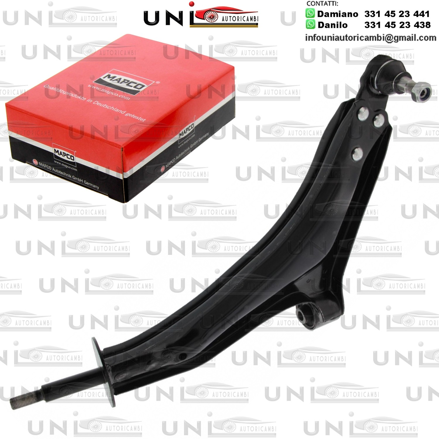 Braccio oscillante anteriore Destro Rinforzato LAND ROVER FREELANDER