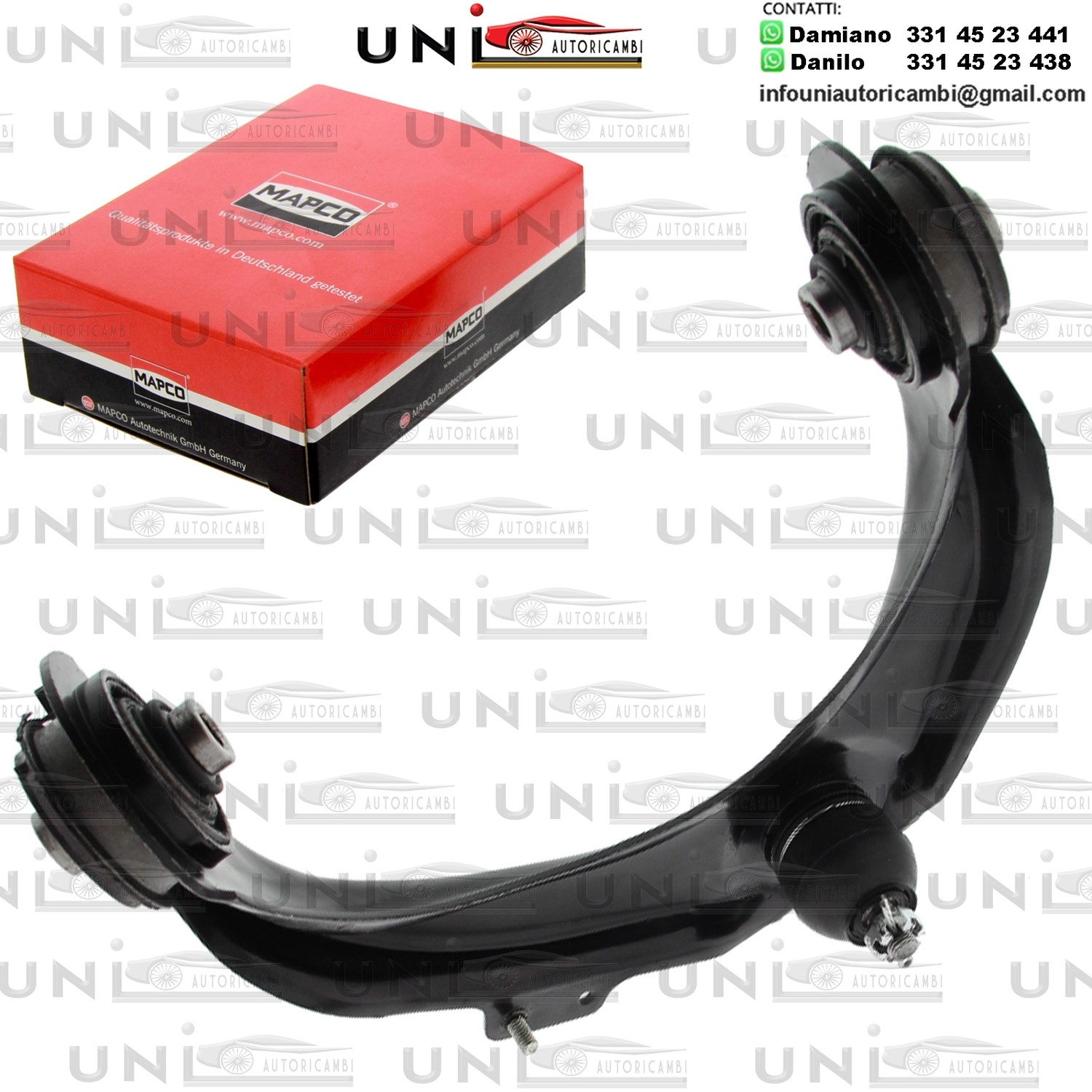 Bracci Oscillanti Anteriori Destro Rinforzati HONDA ACCORD VI