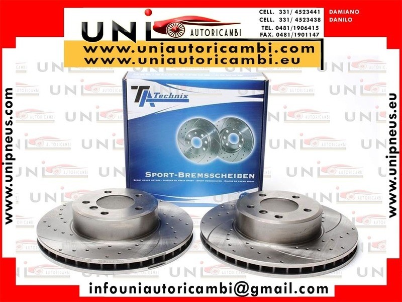 2x DISCHI ANTERIORI VENTILATI PER BMW E60 E61 E63 E64 324X30 mm OE: 34116753221