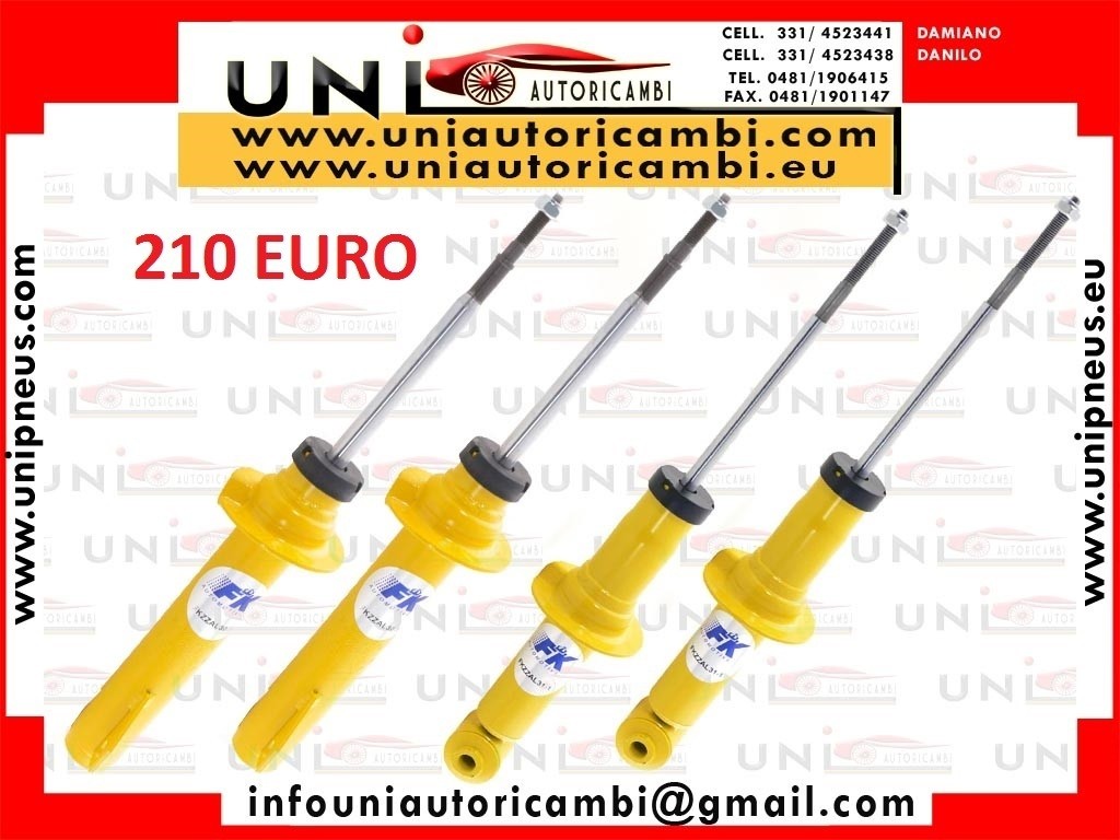 4x Ammortizzatori sportivi Anteriori e Posteriori ALFA ROMEO 159 Spider Brera