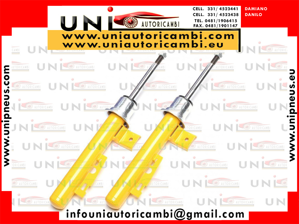 2 X Ammortizzatori Sportivi Anteriori per: SMART Fortwo Coupe (451) dal 2007-​  , Fortwo Cabrio (451) dal 2007-