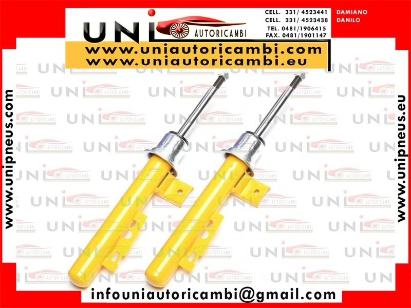 2 X Ammortizzatori Sportivi Anteriori per: SMART Fortwo Coupe (451) dal 2007-​  , Fortwo Cabrio (451) dal 2007-