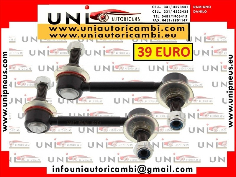 2x Asta puntone o Bielletta Posteriore Rinforzata ALFA ROMEO 159 Brera Spider