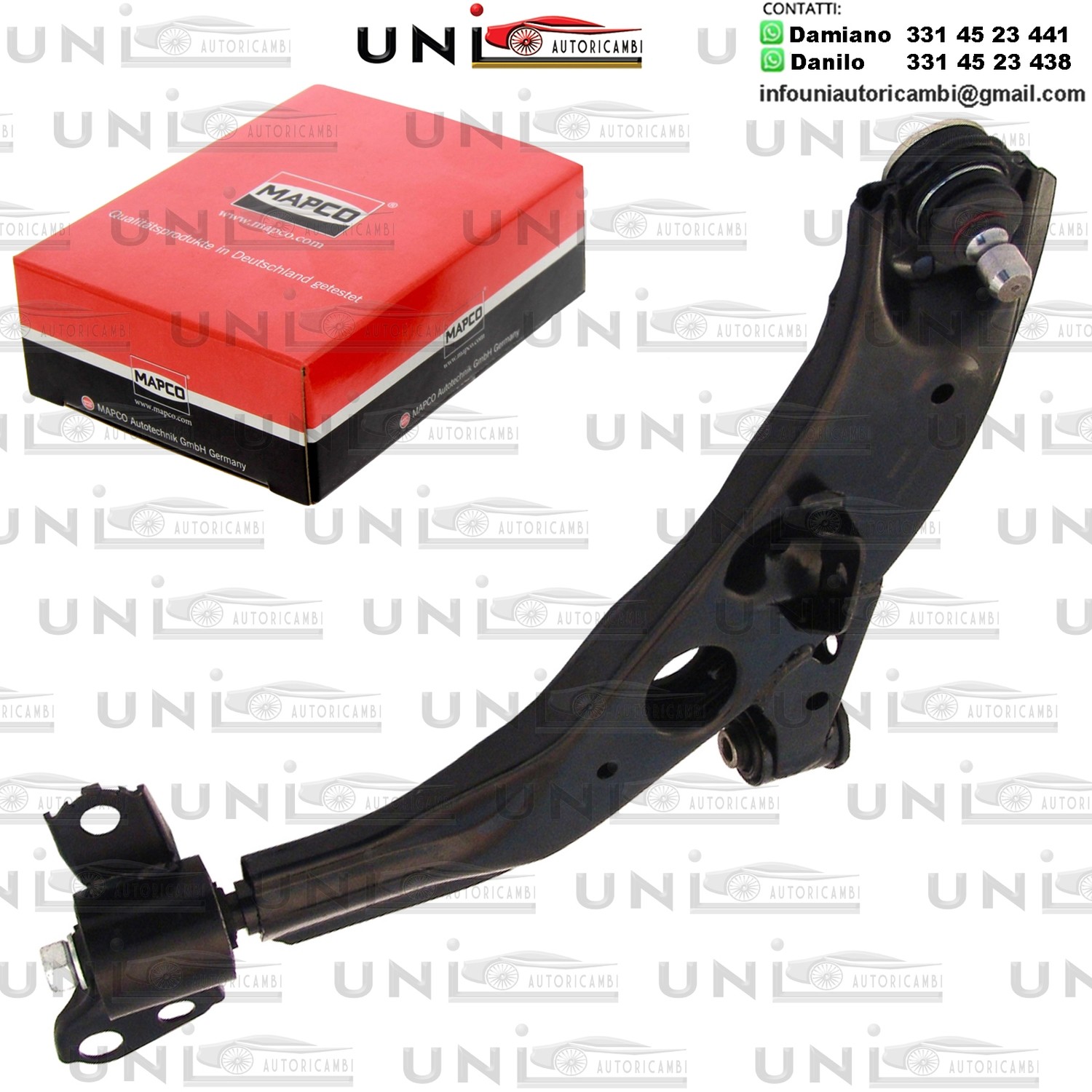 Braccio oscillante Assale anteriore Sinistro Rinforzato MAZDA 626 V / XEDOS 6