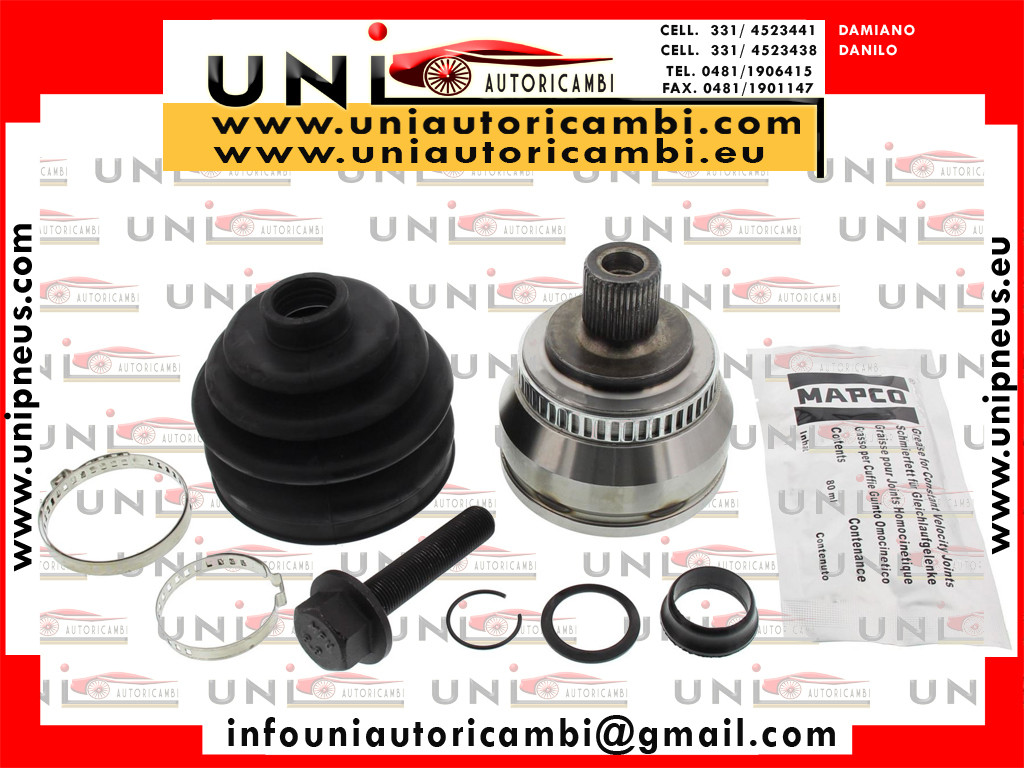 Kit Giunto Omocinetico Anteriore Mapco Ford Galaxy WGR da 1995 con ABS