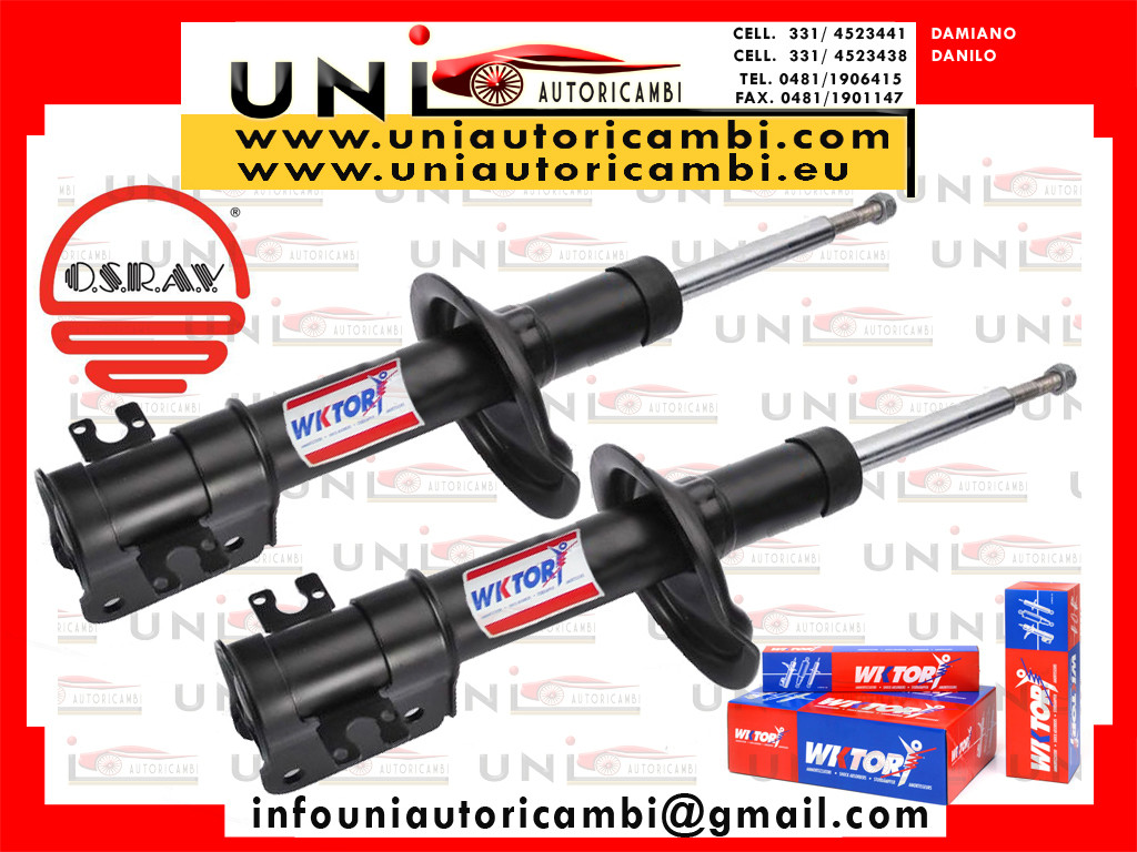 2 ammortizzatori pasteriori rinforzati Alfa Romeo Alfa 147 (937) da 2001,Alfa Romeo Alfa 156 (932) da 1997.