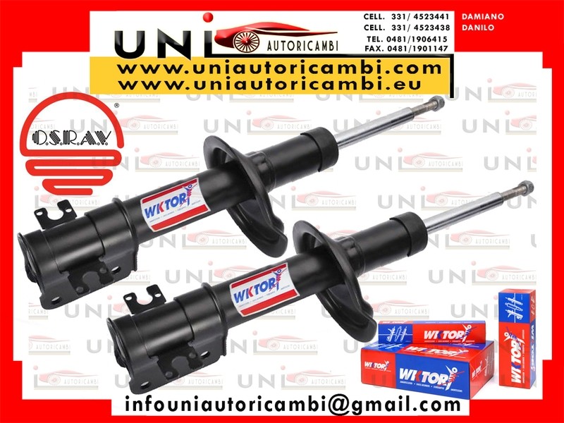 2 ammortizzatori pasteriori rinforzati Alfa Romeo Alfa 147 (937) da 2001,Alfa Romeo Alfa 156 (932) da 1997.