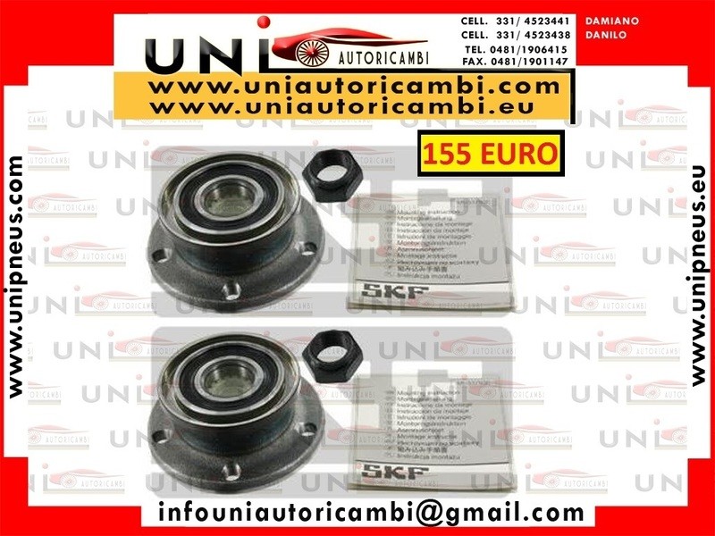 2x MOZZI RUOTA posteriori con cuscinetto per:  ALFA ROMEO 147 156 GT