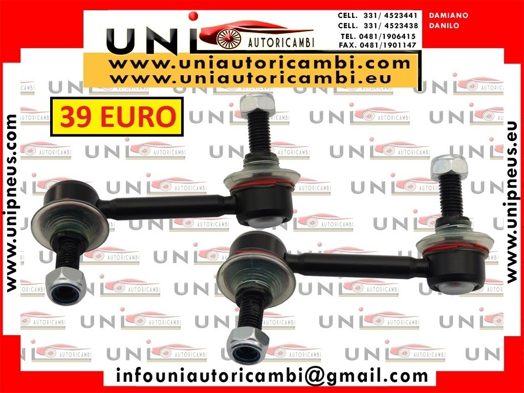 2x Asta Puntone Biellette Anteriori Ant. Rinforzate ALFA ROMEO 159 Brera Spider