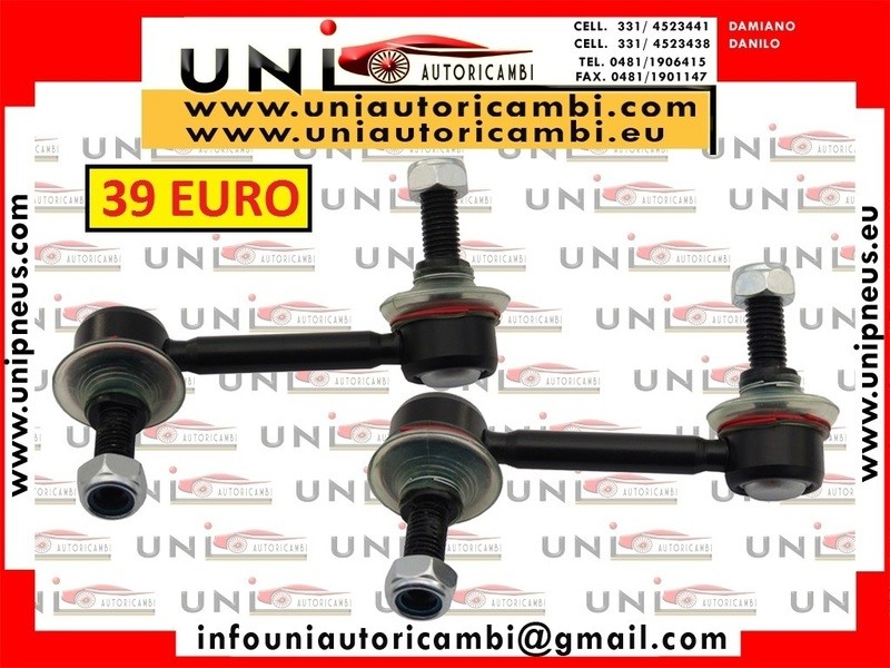 2x Asta Puntone Biellette Anteriori Ant. Rinforzate ALFA ROMEO 159 Brera Spider