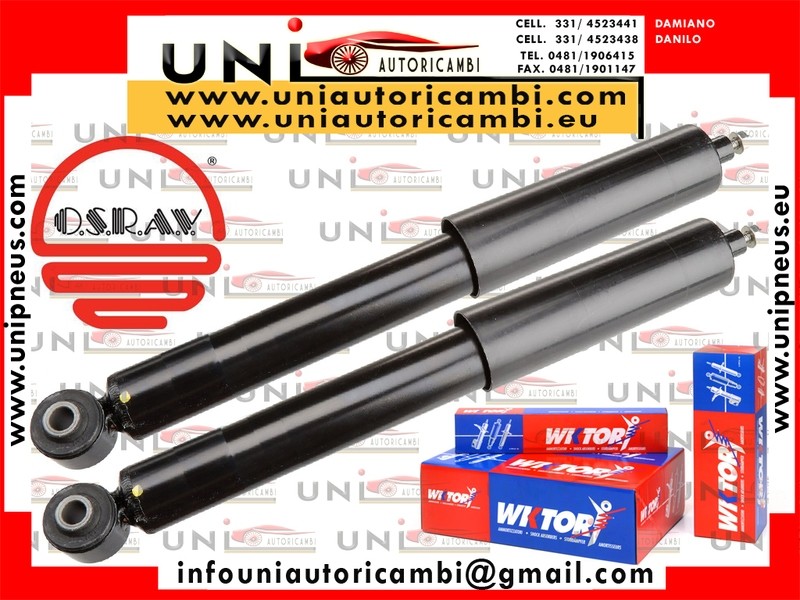 2 Ammortizzatori Posteriori Rinforzati Wktory per: FORD GALAXY II dal 2006- , FORD MONDEO IV dal 2007- , FORD S-Max dal 2006-