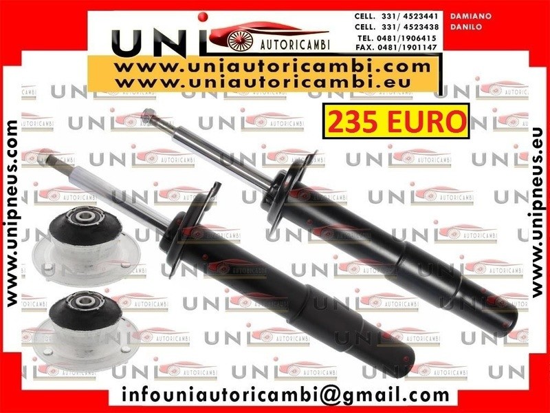 2x Ammortizzatori +Supporti Ammortizzatore BMW Serie 5 E60 E61 TOURING Berlina