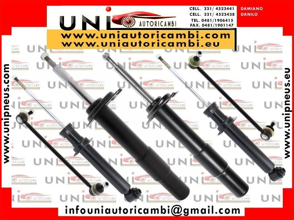 4x Ammortizzatori 2 Ant. e 2 Post. 2 Biellette BMW Serie 5 E60 Berlina dal 2004-
