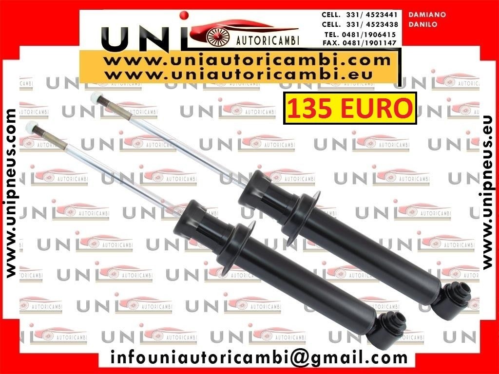 2x Ammortizzatori 2 Anteriori Normali per BMW Serie 5 E60 Berlina dal 2004- 530D