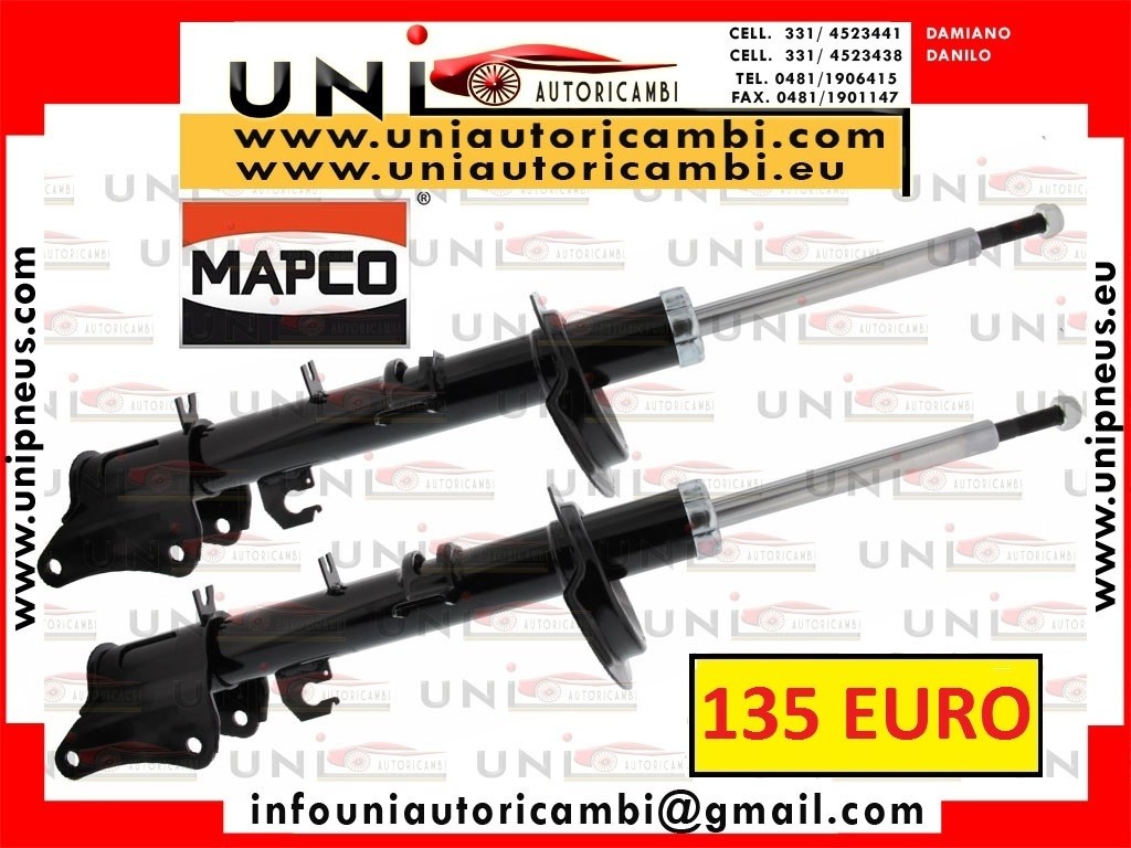 2 x Ammortizzatori Posteriori Normali Post. a Gas per ALFA 147 156 SW 2001 1.9JTD