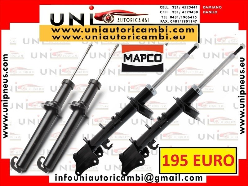 4x Ammortizzatori Rinforzati per ALFA 147 156 GT 2001 1.9JTD