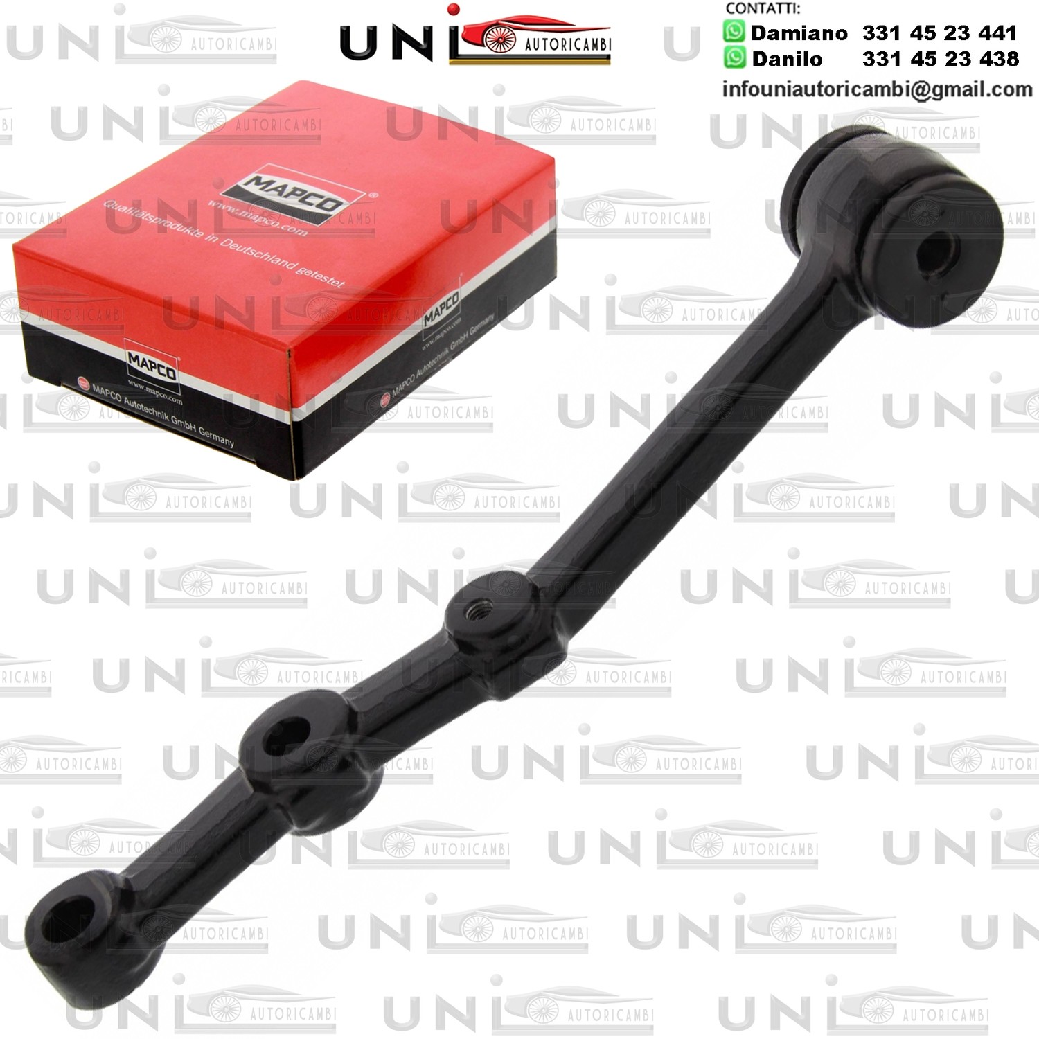 Braccio oscillante Assale anteriore bilaterale Rinforzato AUTOBIANCHI Y10 / FIAT PANDA / LANCIA Y10 / SEAT MARBELLA / TERRA