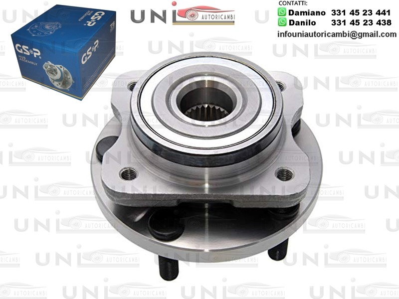 ​Mozzo Ruota Anteriore GSP Chrysler Voyager, Dodge Caravan, Town&amp;Country, Plymounth da 1996 - 2007