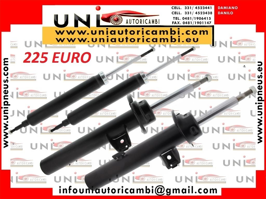 4x Ammortizzatori 2 Anteriori e 2 Posteriori BMW Serie 3 E90 E91 E92 E93 - Serie 1 E81 E82 E88