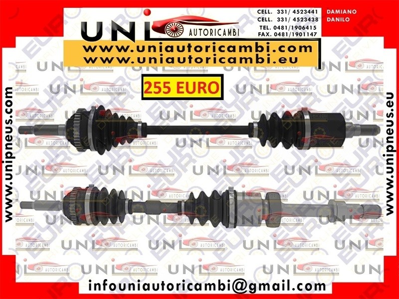 2x Semiassi Anteriori SINISTRO SX + DESTRO DX Cambio Manuale per FORD FOCUS dal 1998-