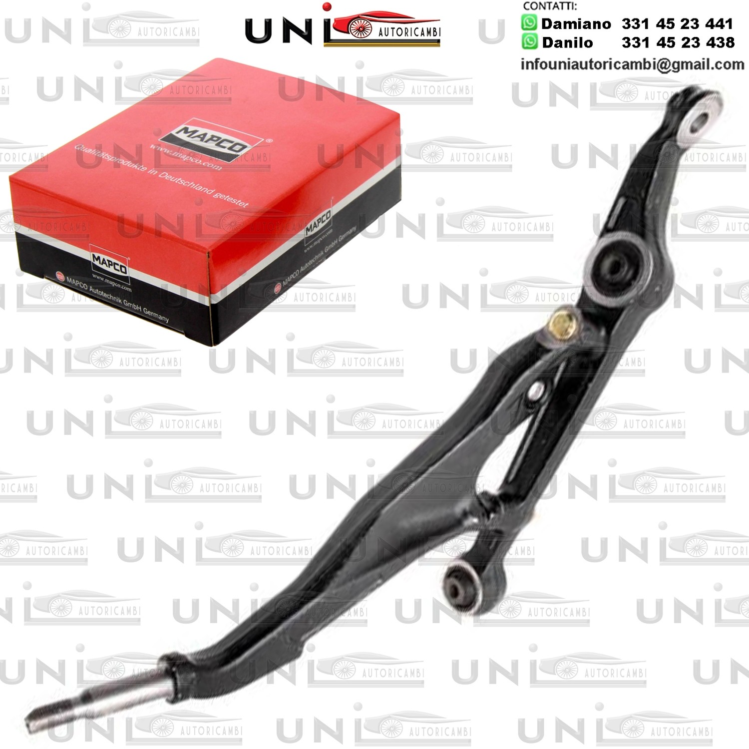 Braccio oscillante Assale anteriore Sinistro Rinforzato HONDA CIVIC V / Vl / CRX III ROVER 400 / 45