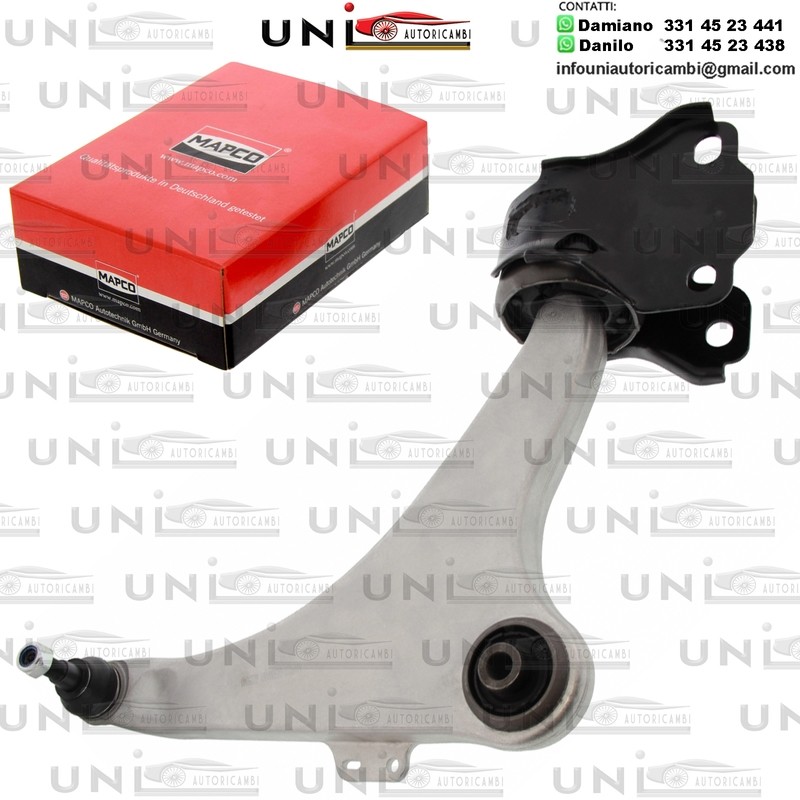 Braccio oscillante anteriore Destro Rinforzato VOLVO S60 II / V60