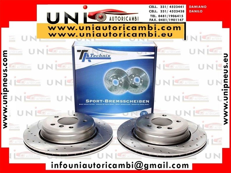 2x DISCHI POSTERIORI VENTILATI PER: BMW E60 E61 E63 E64 320X20 mm OE: 34216753215