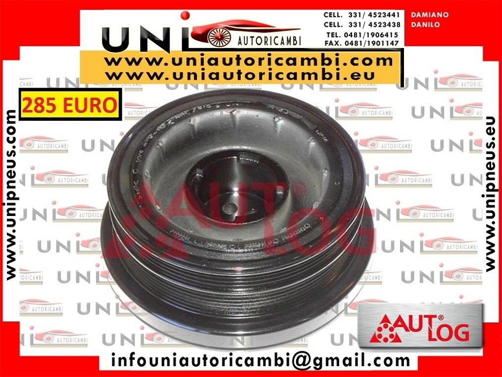 PULEGGIA ALBERO MOTORE PER: BMW E46 E90 E91 E92 E93 E60 E61 E63 E64 E65 E66 E67 , X3 E83 , X5 E53 , X5 E70  , X6 E71 E72
