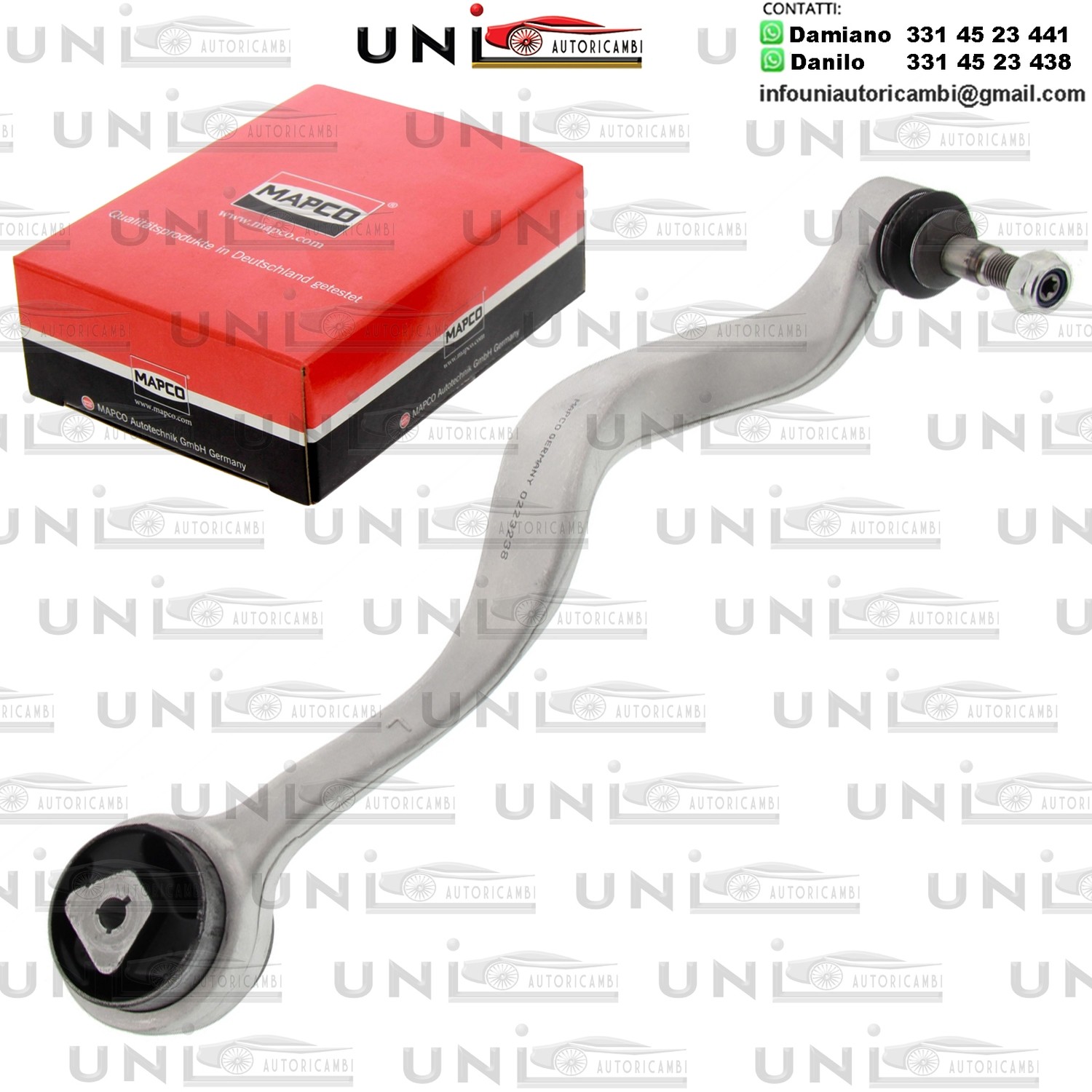 Braccio oscillante anteriore Sinistro Rinforzato BMW SERIE 5 (E60, E61)