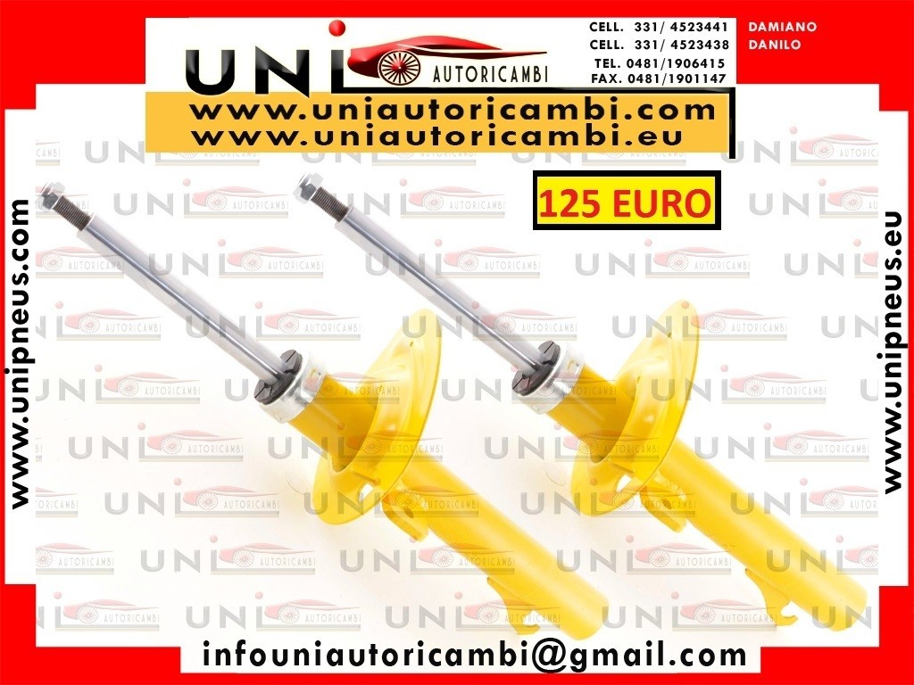 2 Ammortizzatori Anteriori Sportivi per Renault Clio 3 R dal 2005-