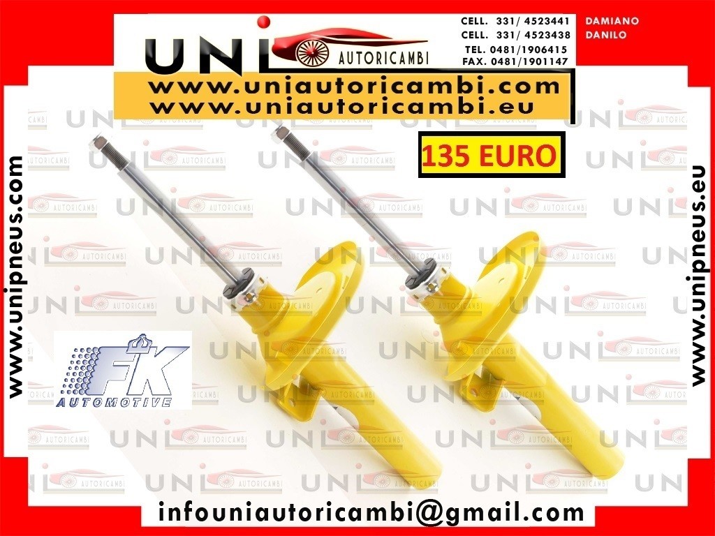 2 Ammortizzatori Anteriori Sportivi per: FORD / GALAXY (WGR) dal 1995-2006 , SEAT / ALHAMBRA (7V8, 7V9) dal 1996-2010 - , VW / SHARAN (7M8, 7M9, 7M6) dal 1995-2010