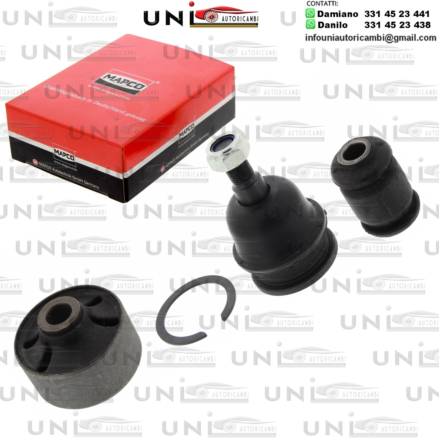 Kit riparazione Assale anteriore bilaterale Rinforzato HYUNDAI GETZ 1.1-1.6 09.02-12.10