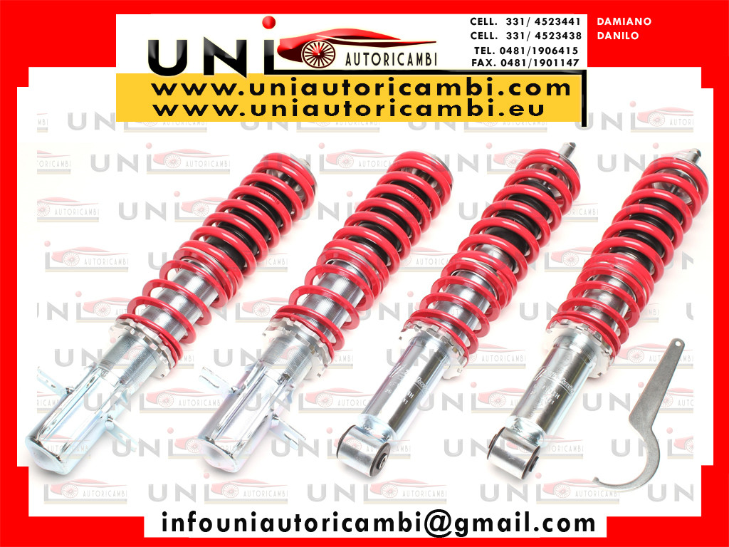 KIT ASSETTO GHIERA REGOLABILE PER VW GOLF 1 - JETTA 1 - SCIROCCO 1 e 2