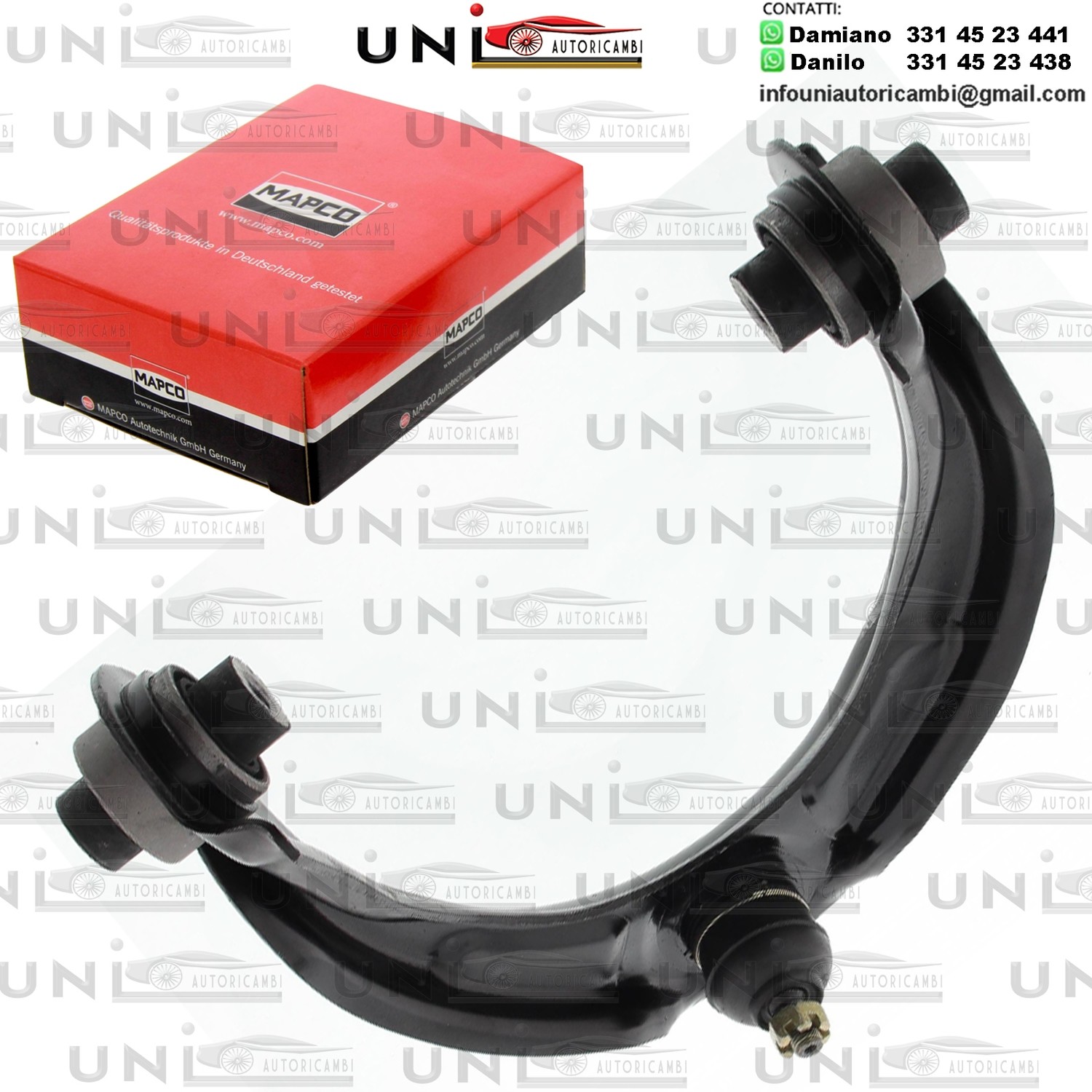 Braccio oscillante anteriore Sinistro Rinforzato HONDA ACCORD VIII