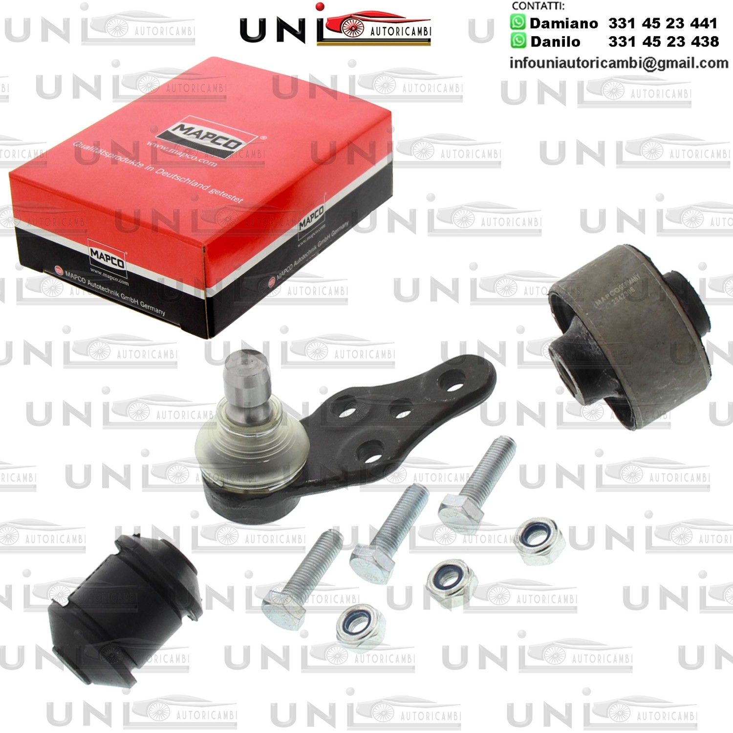 Kit riparazione Assale anteriore Destro Rinforzato CHEVROLET LACETTI, NUBIRA / DAEWOO LACETTI, NUBIRA 1.4-2.0D 07.03-