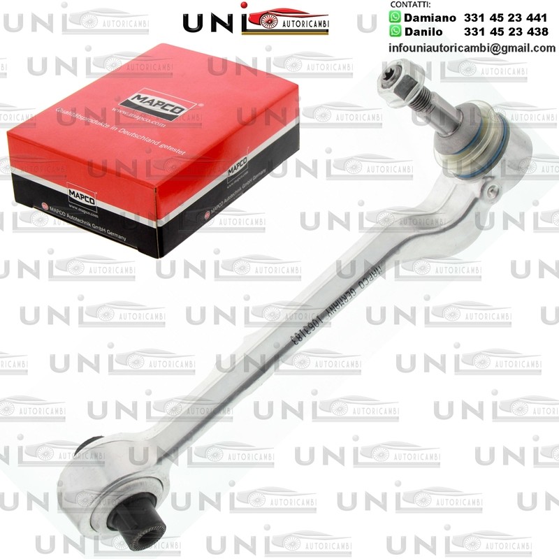 Braccio oscillante Assale anteriore Sinistro Rinforzato BMW serie 1 (E81, E82, E87, E88), serie 3 (E90, E91, E92, E93), X1 (E84) 1.6-3.0D 03.03-06.15