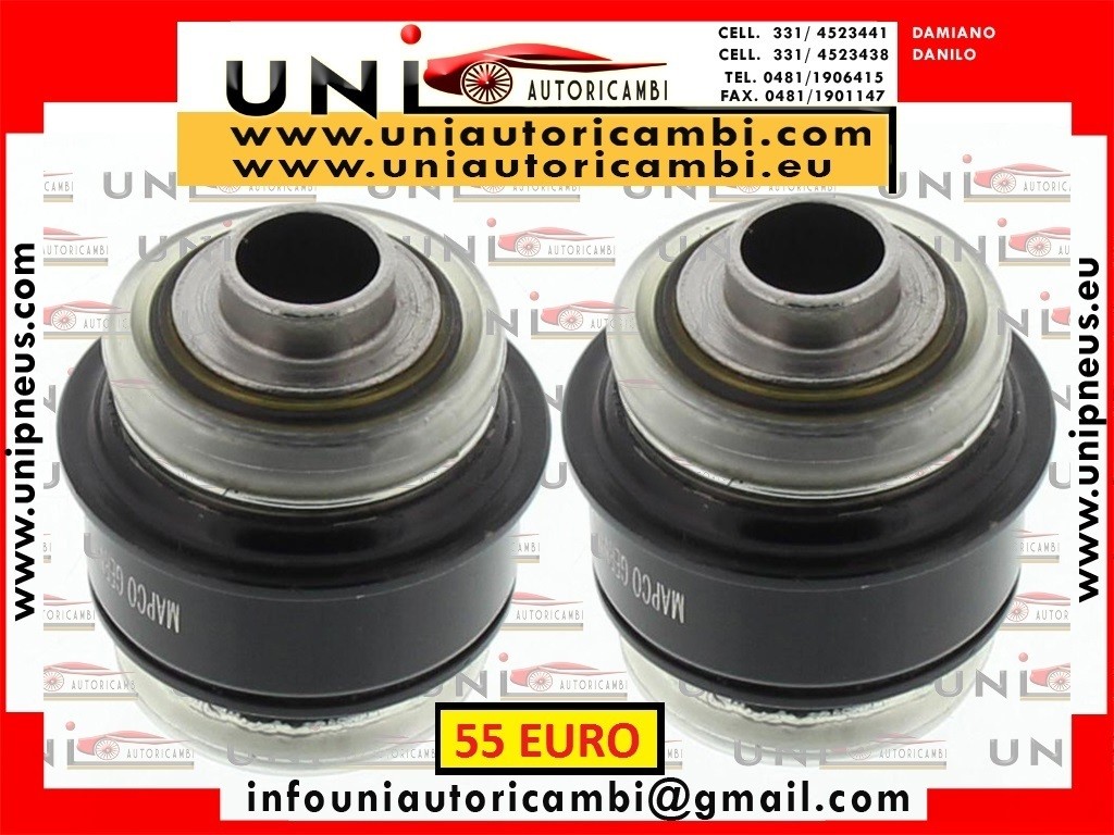 2 Supporti , Braccio oscillante per: BMW SERIE 5 E39 E60 E61 - SERIE 6 E64 - SERIE 7 E38 E65 E66 - X5 E53 - Z8 E52
