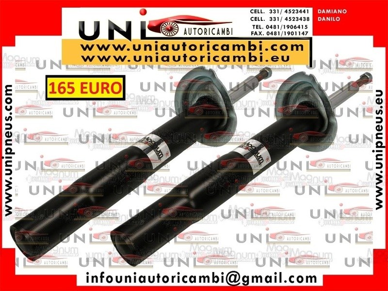 2x Ammortizzatori Anteriori MAGNUM TECHNOLOGY per BMW E39 Berlina e Touring dal 1996-2003