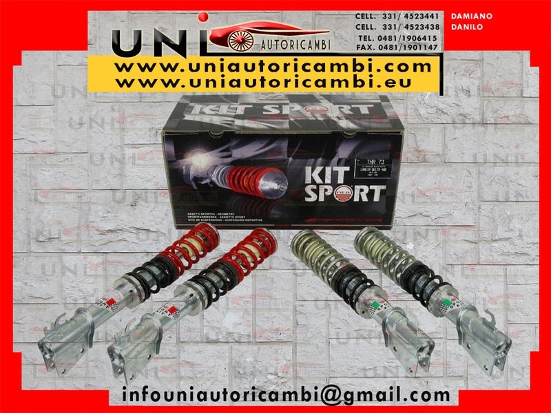 Assetto a Ghiera Regolabile OSRAV Made in Italy Lancia Delta I 2.0 HF Integrale - Lancia Delta I 2.0 16V HF Integrale - Lancia Prisma 2.0 i.e. 4WD	 Anno da 04.1986