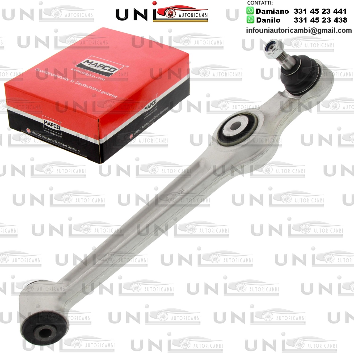 Braccio oscillante anteriore Destro Rinforzato SAAB 900 II