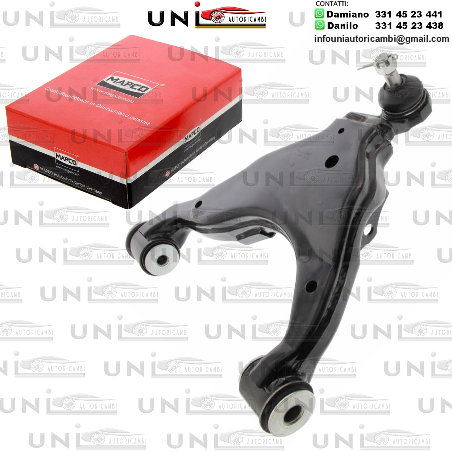 Braccio oscillante anteriore Destro Rinforzato TOYOTA LAND CRUISER PRADO