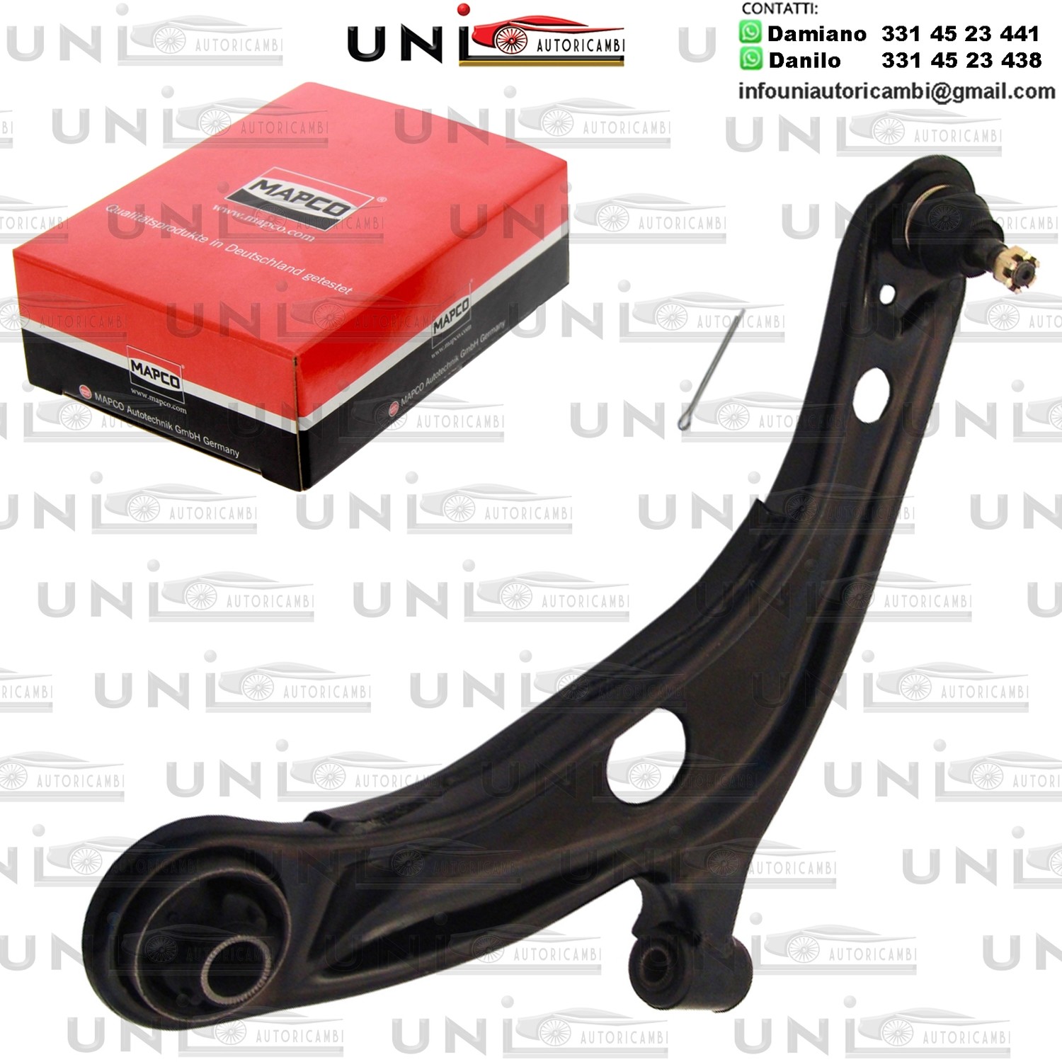 Braccio oscillante anteriore Sinistro Rinforzato TOYOTA URBAN CRUISER / YARIS