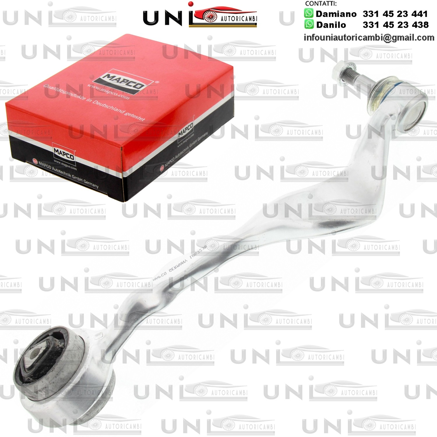 Braccio oscillante anteriore Sinistro Rinforzato BMW SERIE 1 (E81, E82, E87 E88) / 3 (E90, E93, E92, E91) / X1 (E84) / Z4 (E89)