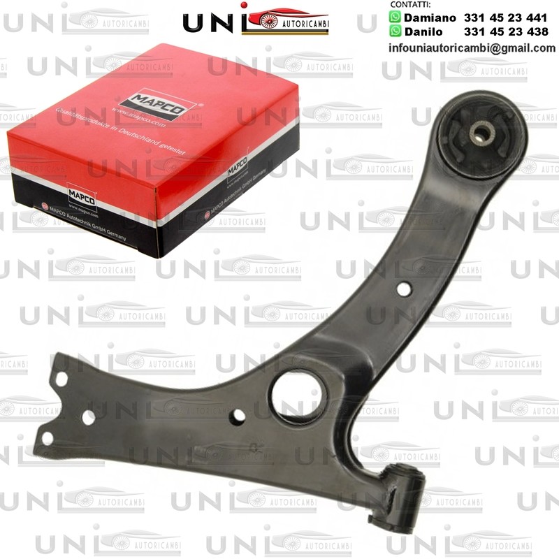 Braccio oscillante anteriore Destro Rinforzato TOYOTA COROLLA